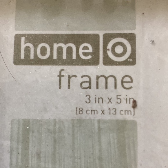 New Home Target 3x5 Picture Frame Beach Sea shells stands on Dest table top - Picture 6 of 6